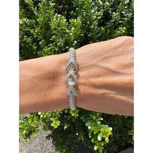 John Hardy Asli Classic Chain Diamond Link Bracelet